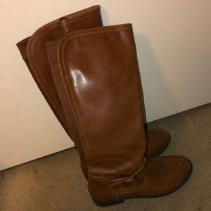 Riding boots lightly worn